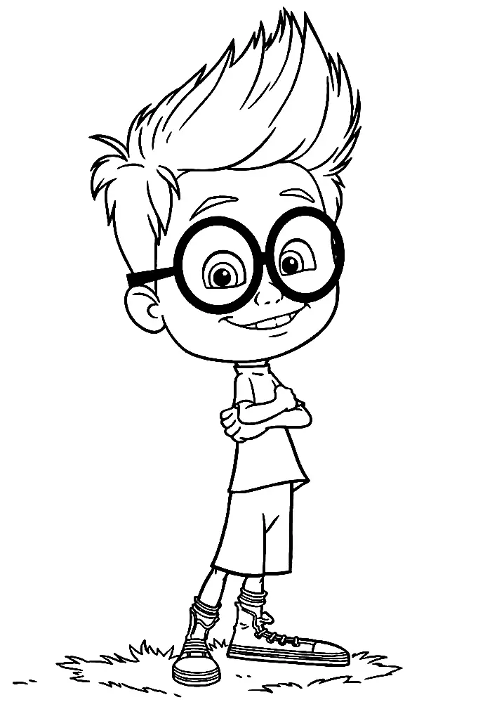 Mr Peabody and Sherman Coloring Pages 32