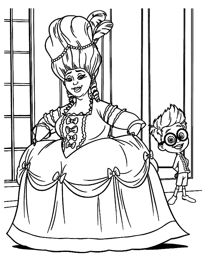 Mr Peabody and Sherman Coloring Pages 5