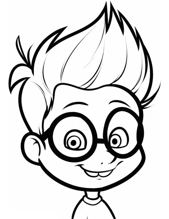 Mr Peabody and Sherman Coloring Pages 7