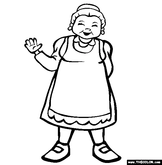 Mrs Claus Ausmalbilder 10