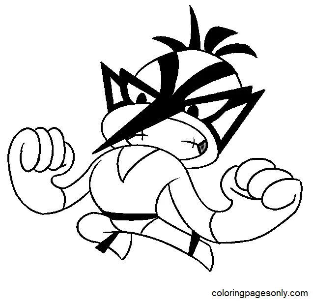 Mucha Lucha Coloring Pages 22