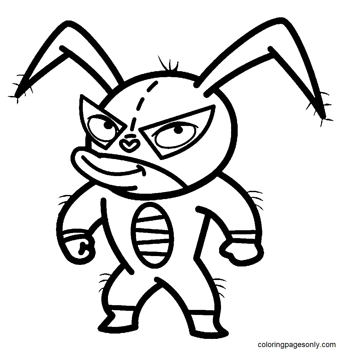 Mucha Lucha Coloring Pages 3