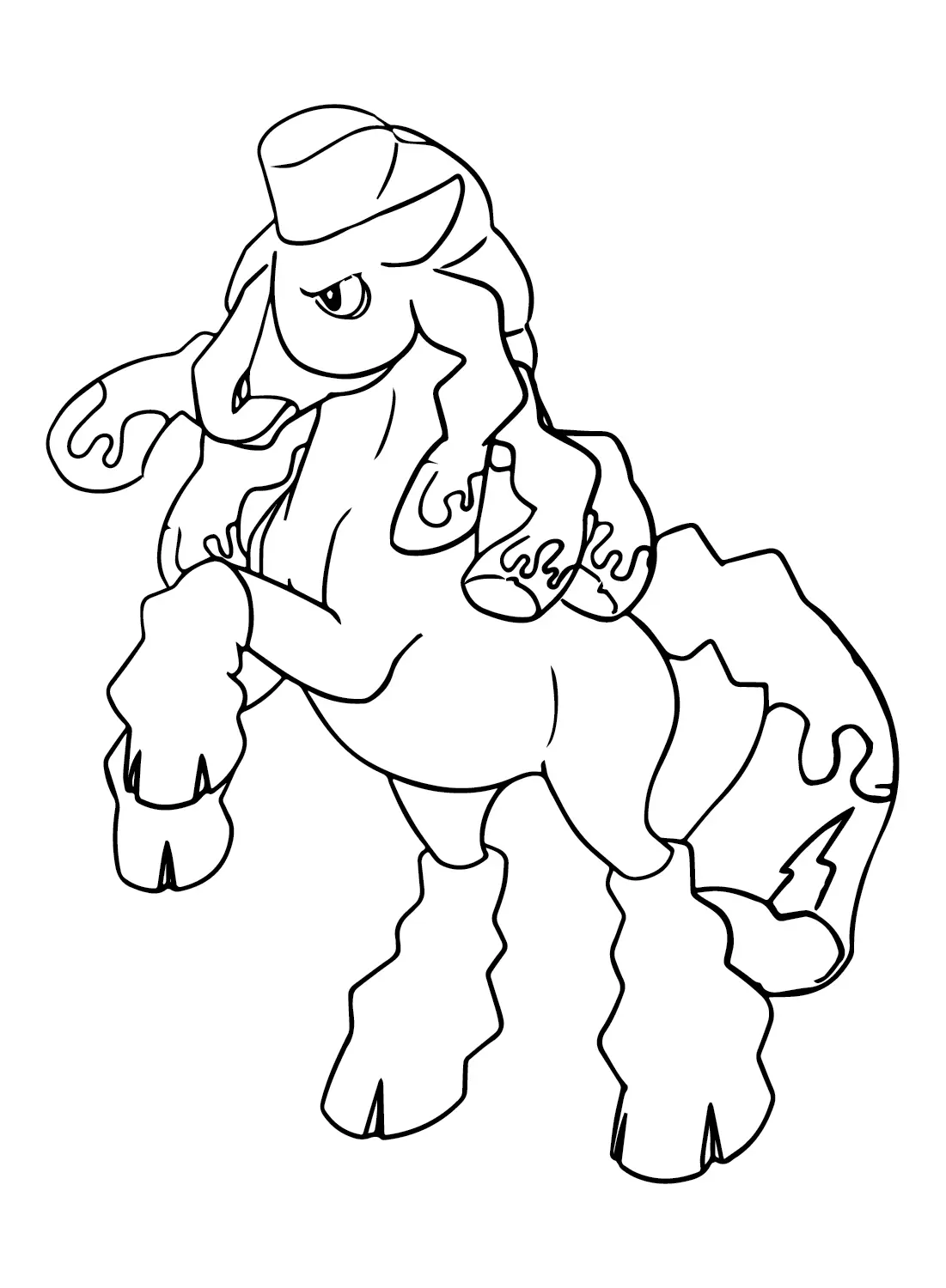 Mudsdale Para Colorear 1