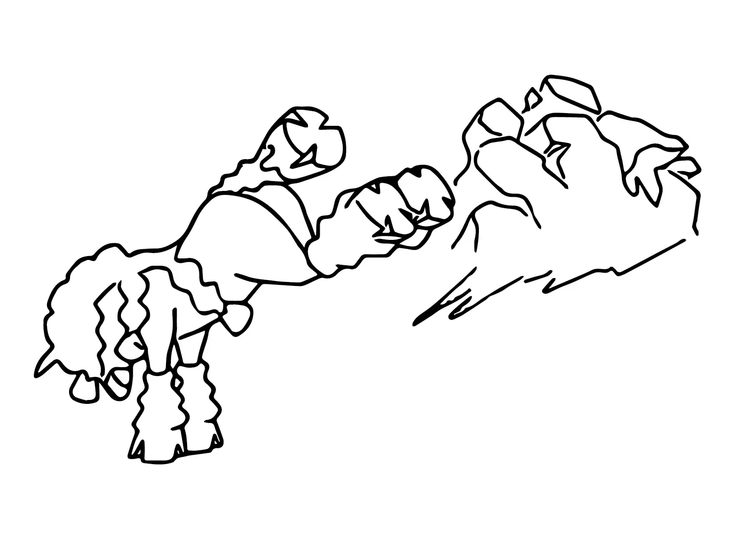 Mudsdale Para Colorear 15