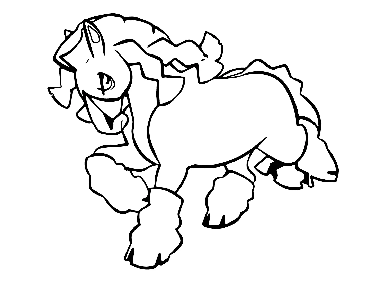 Mudsdale Para Colorear 18