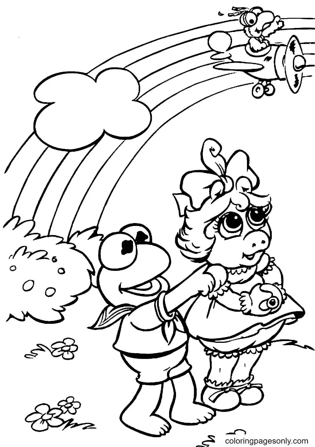 Muppet Babies Ausmalbilder 12