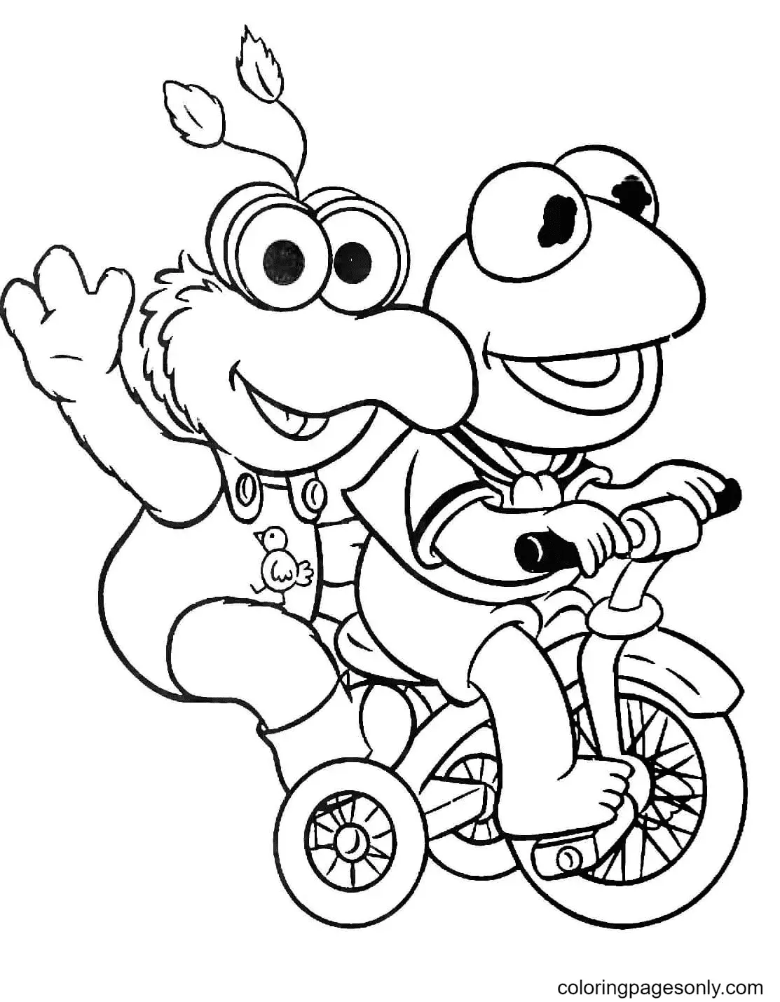 Muppet Babies Ausmalbilder 13