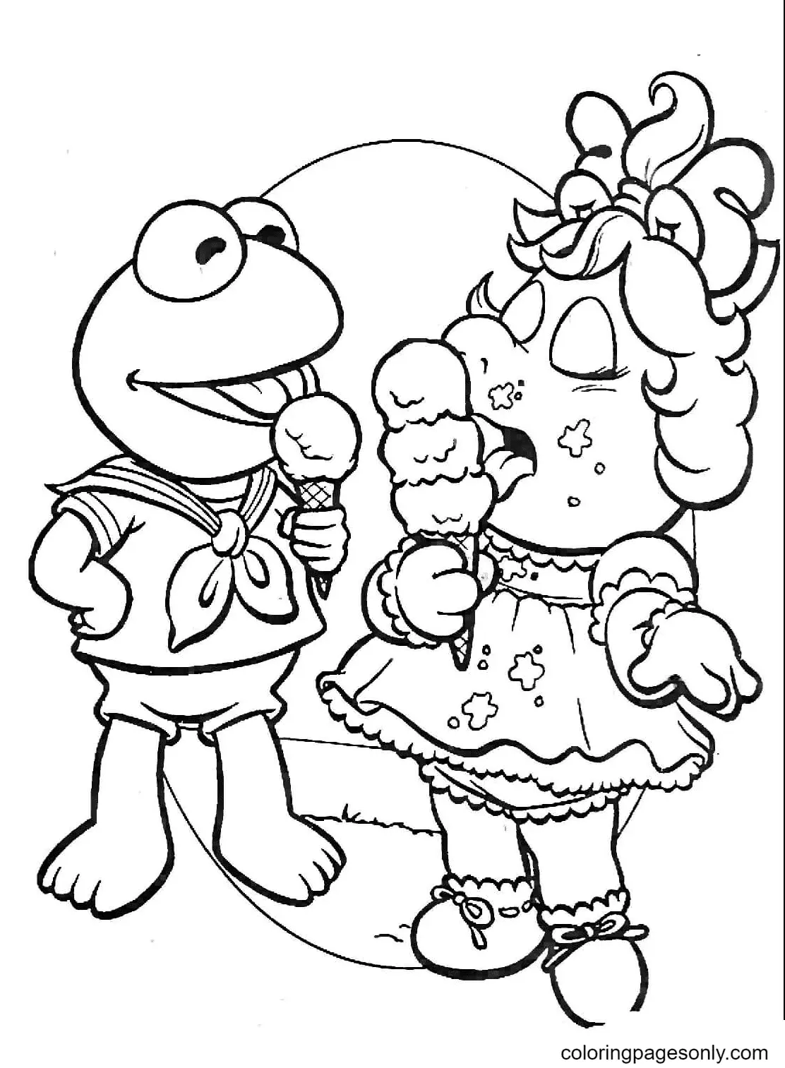 Muppet Babies Ausmalbilder 16