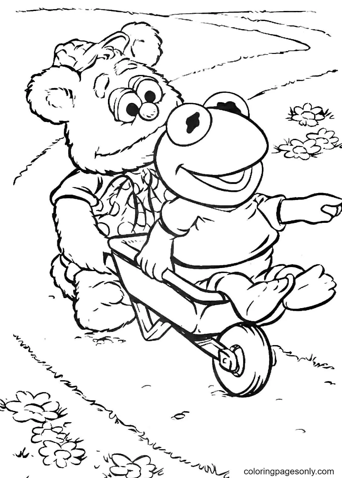 Muppet Babies Para Colorear