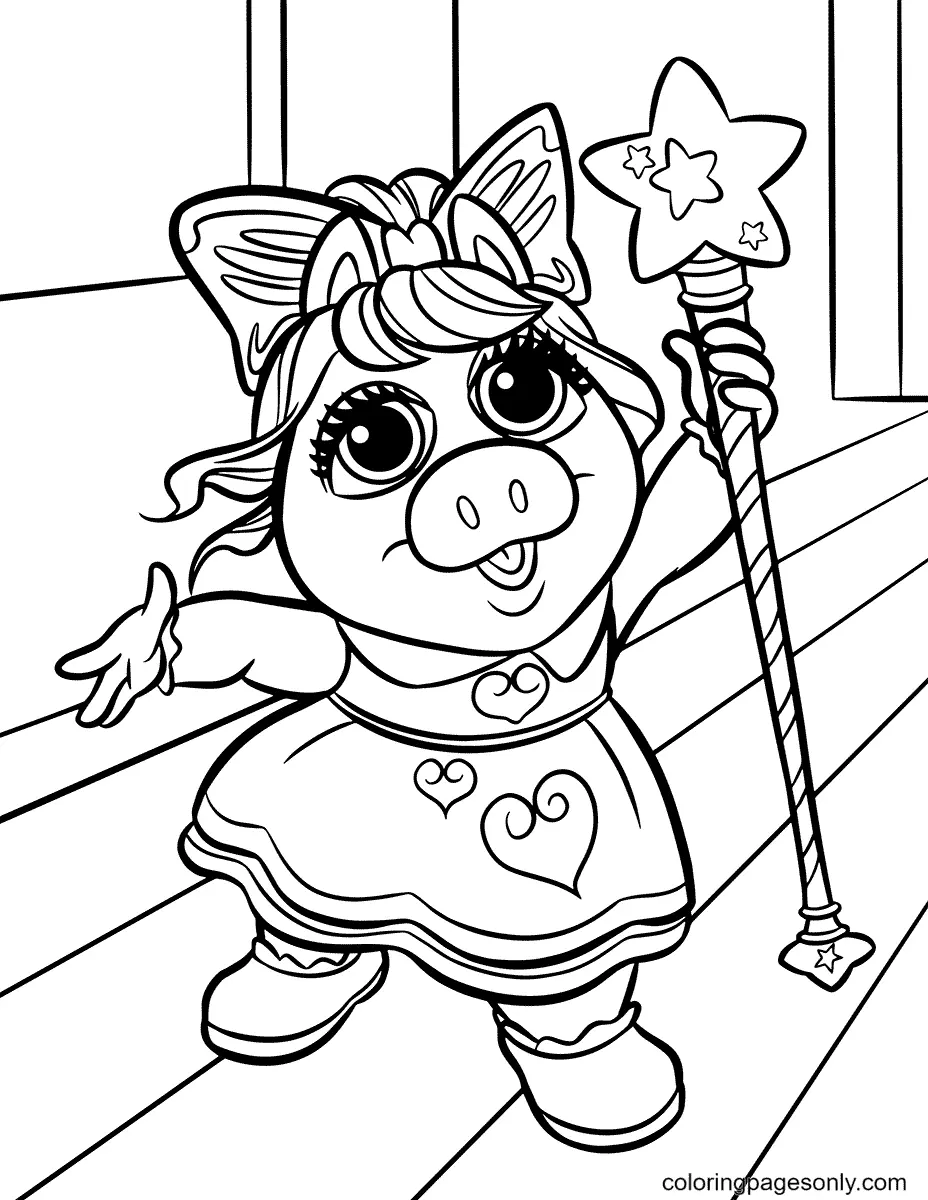 Muppet Babies Ausmalbilder 3