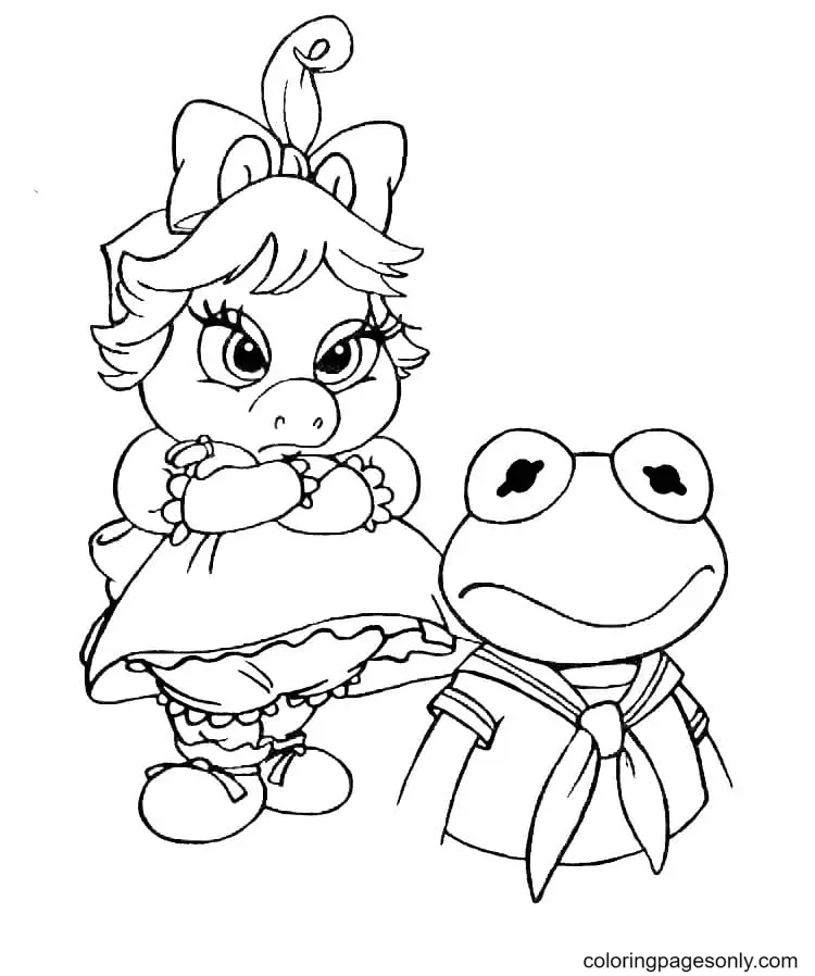 Muppet Babies Ausmalbilder 5