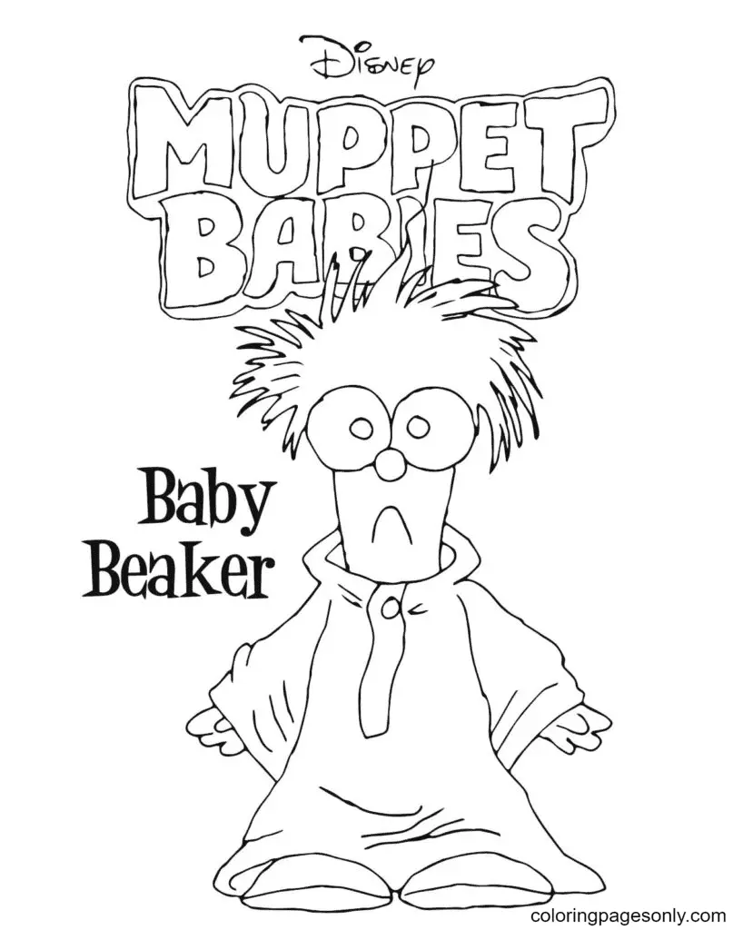 Muppet Babies Ausmalbilder 9