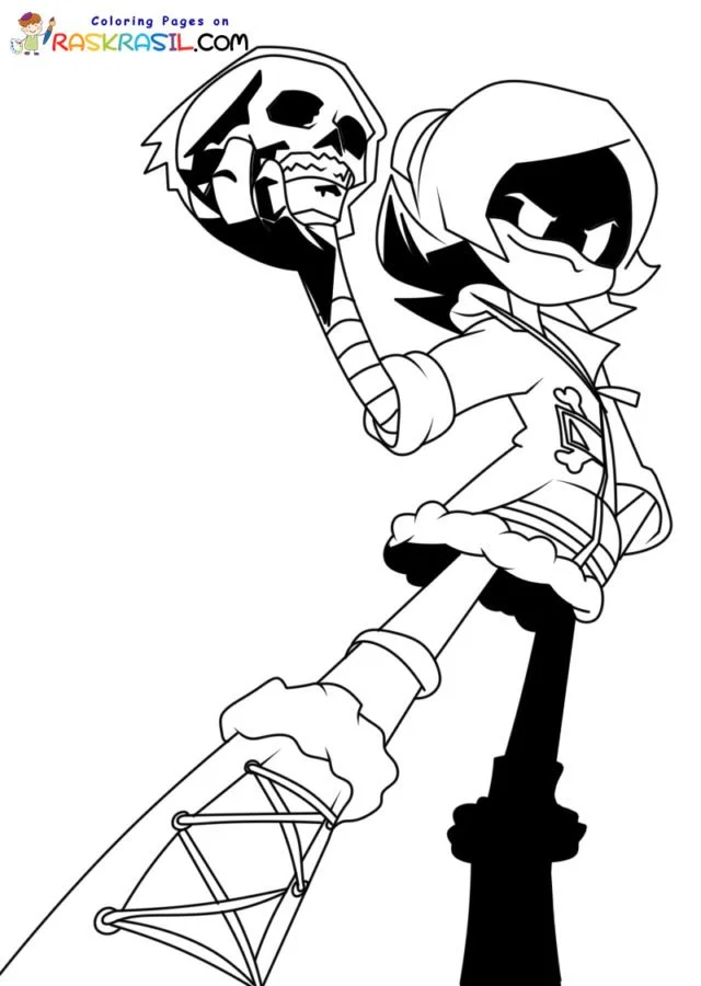 Murder Drones Coloring Pages 4