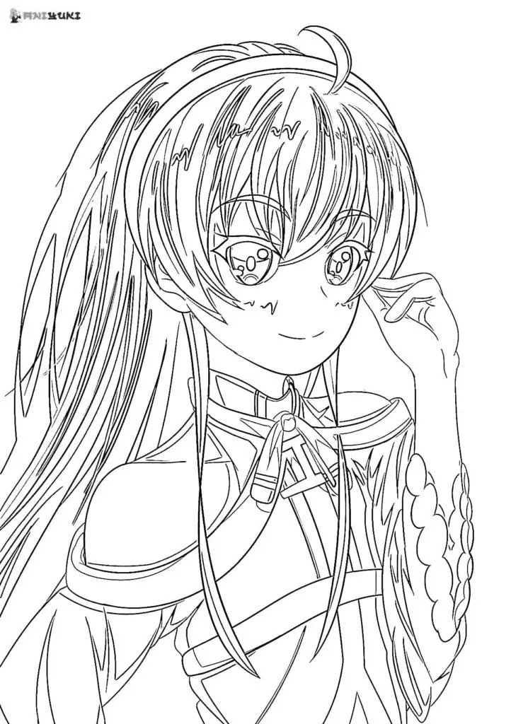 Mushoku Tensei Jobless Reincarnation Coloring Pages 15