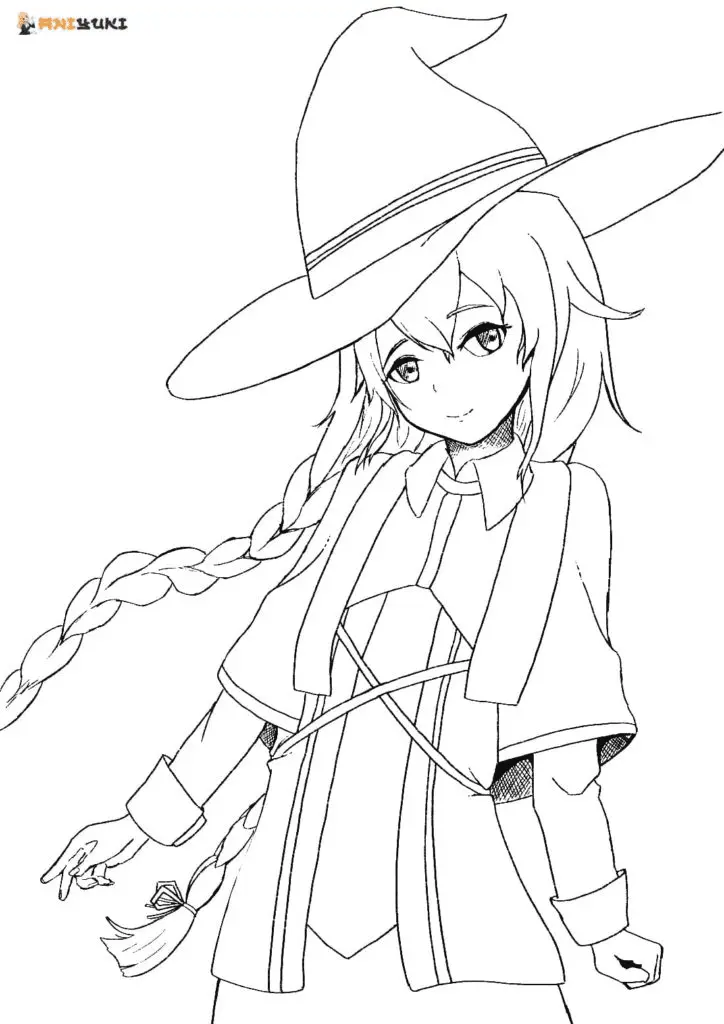 Mushoku Tensei Jobless Reincarnation Coloring Pages 16