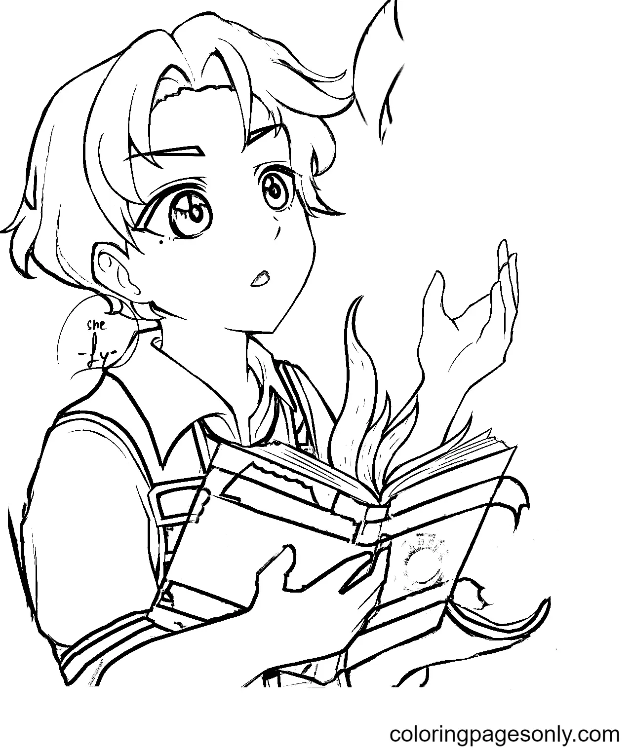 Mushoku Tensei Jobless Reincarnation Coloring Pages 18