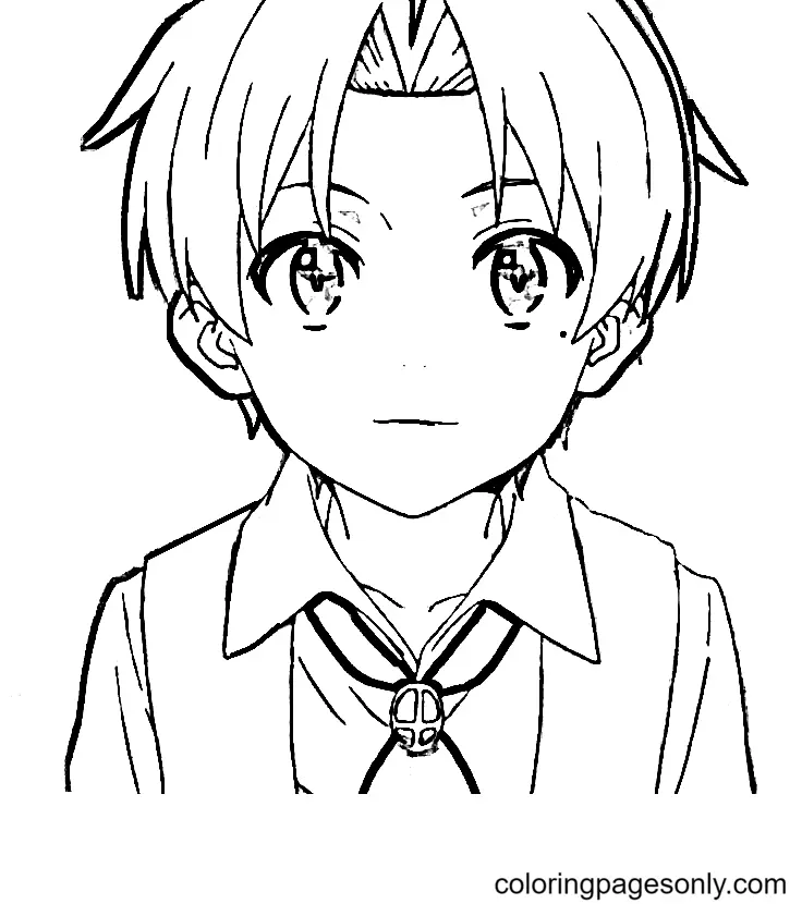Mushoku Tensei Jobless Reincarnation Coloring Pages 23