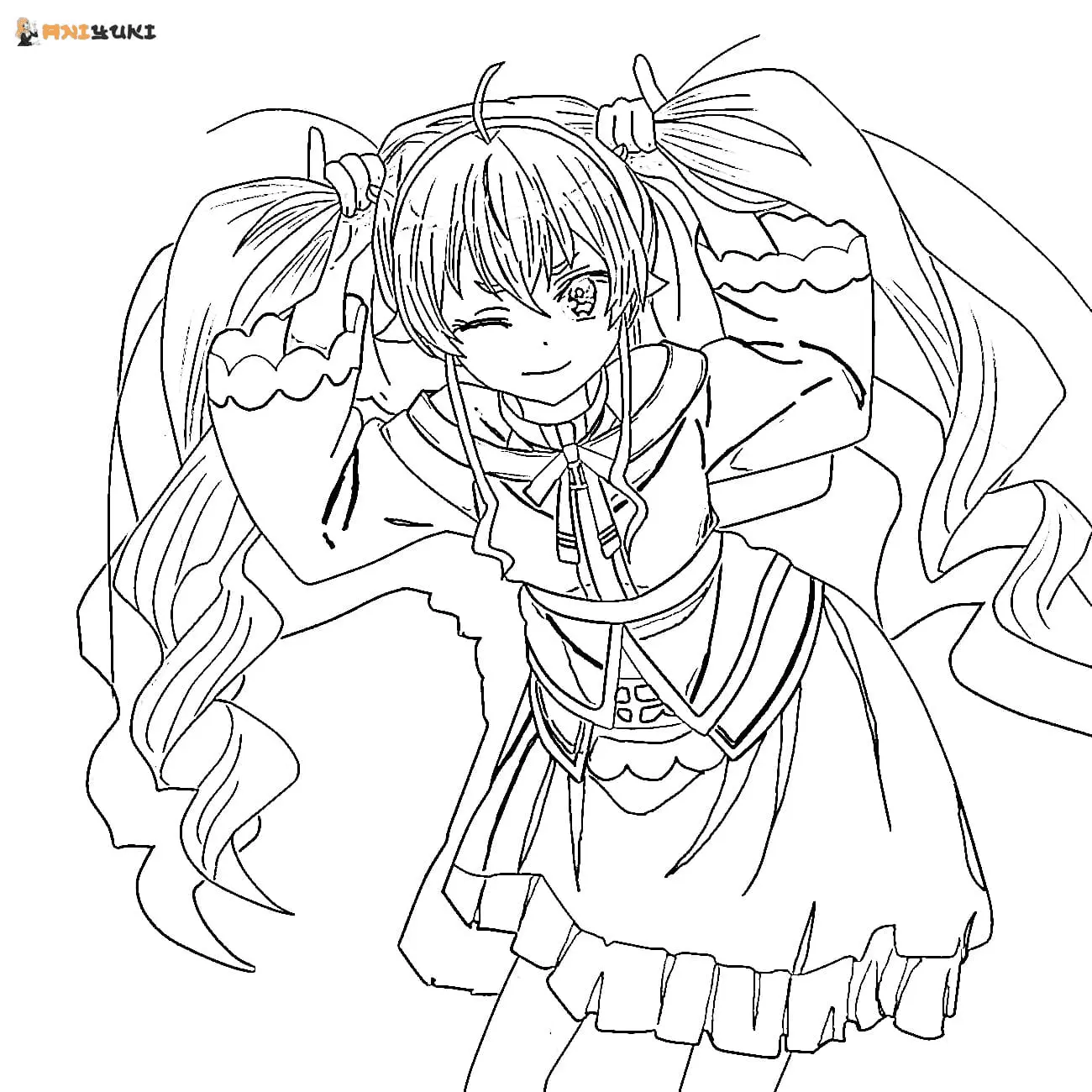 Mushoku Tensei Jobless Reincarnation Coloring Pages 9