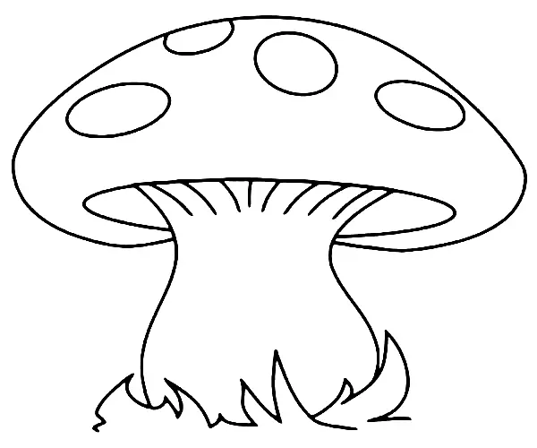 Mushroom Coloring Pages 119