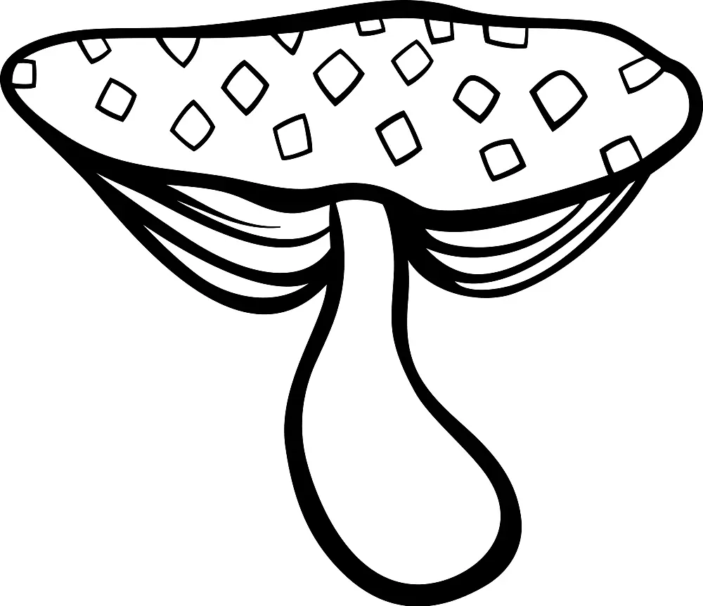 Mushroom Coloring Pages 149