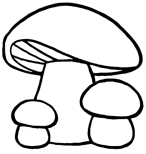 Mushroom Coloring Pages 172