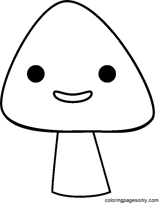 Mushroom Coloring Pages 179