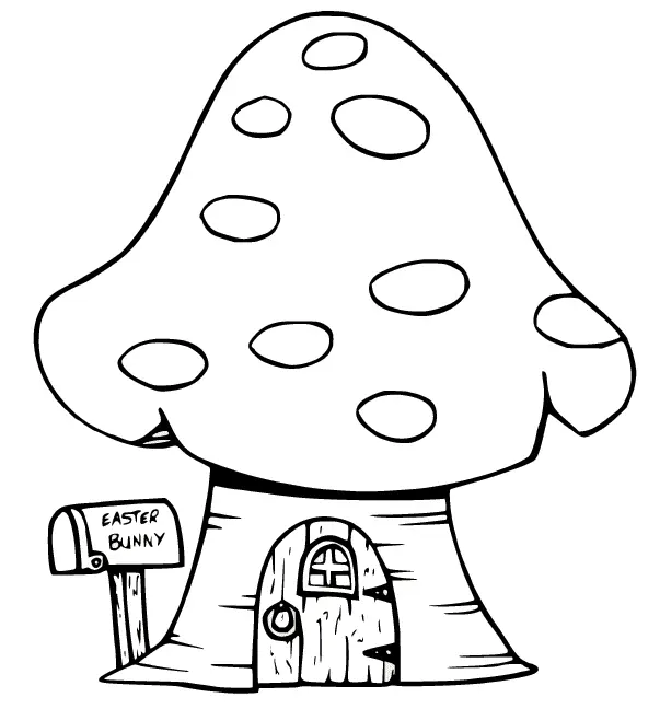 Mushroom Coloring Pages 26