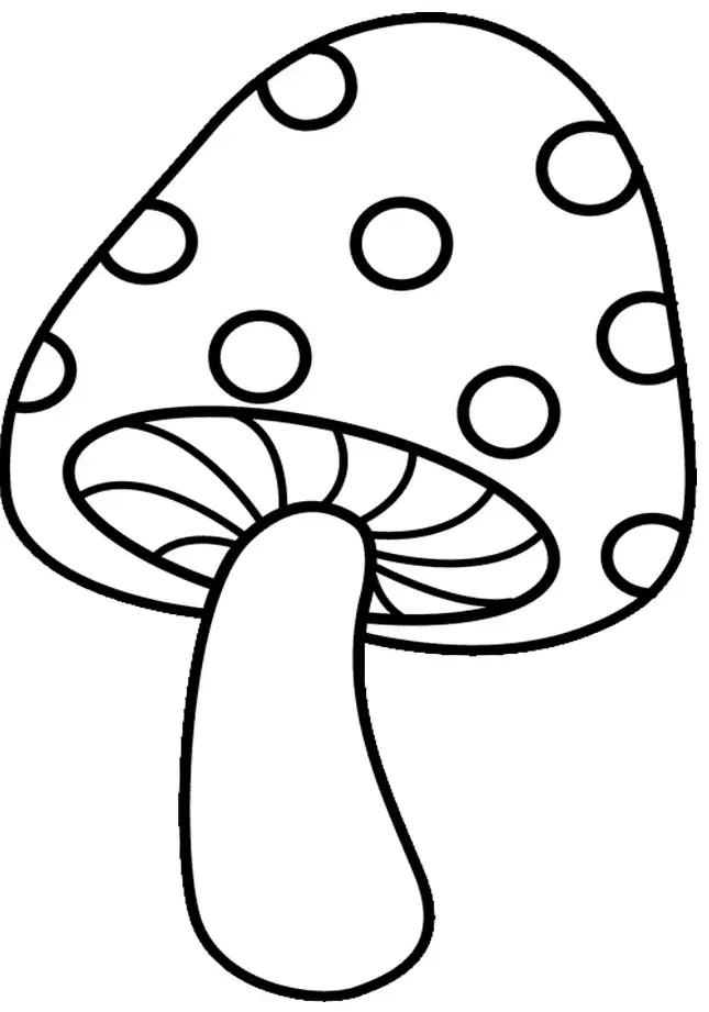 Mushroom Coloring Pages 36