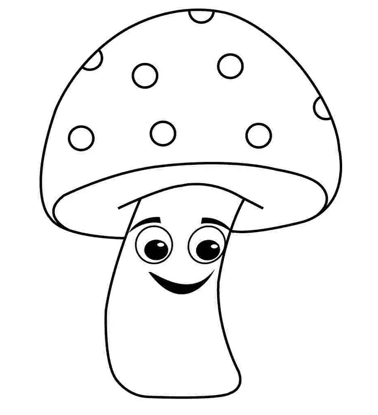 Mushroom Coloring Pages 54