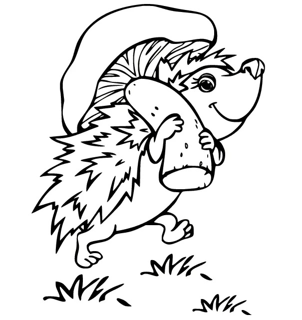 Mushroom Coloring Pages 64