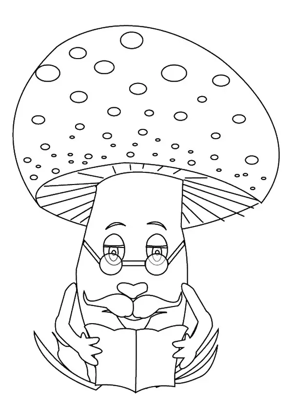 Mushroom Coloring Pages 81