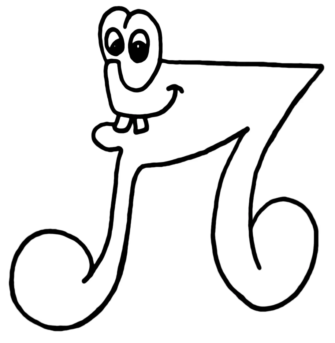 Notas Musicales Para Colorear 23