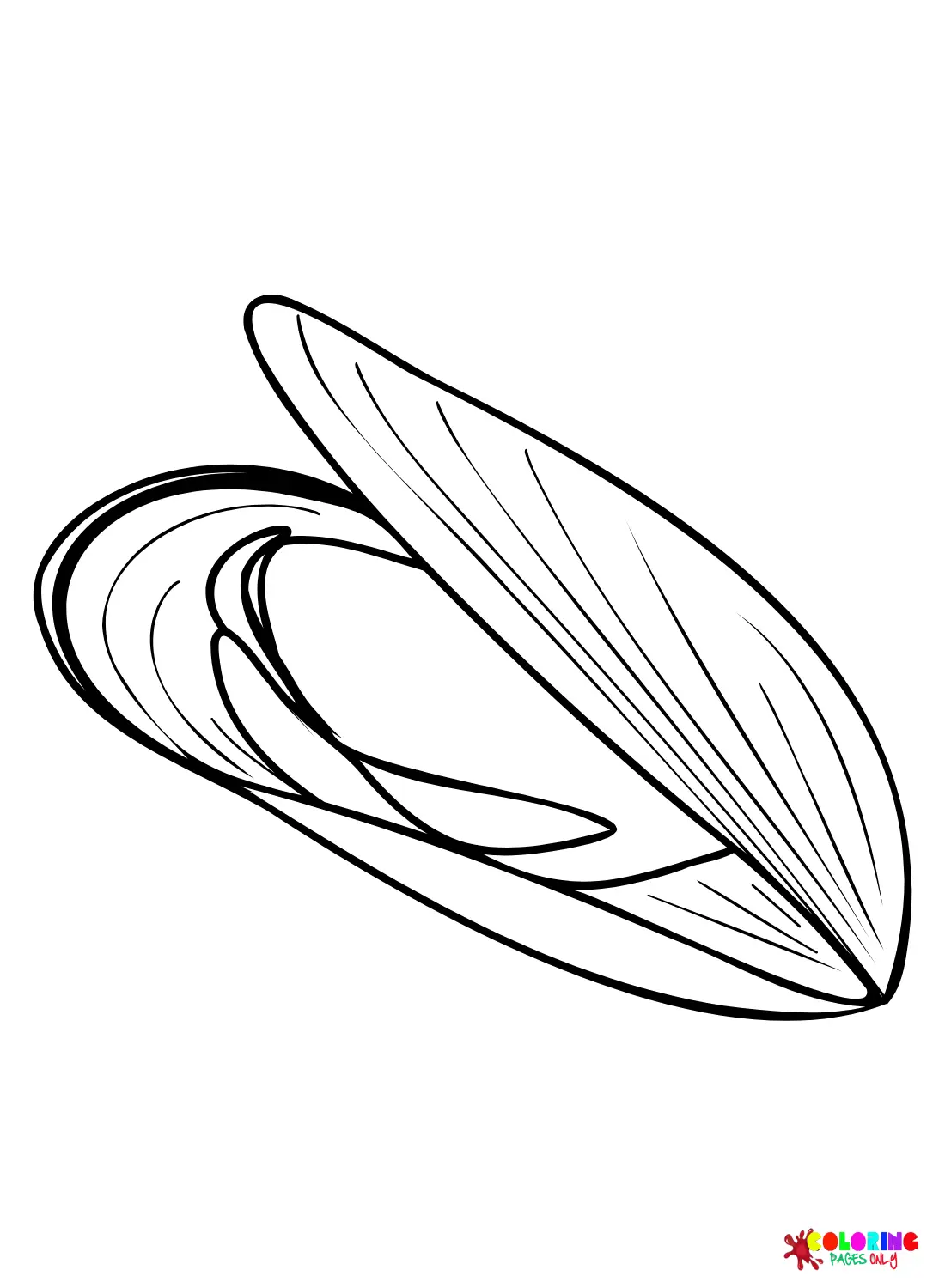 Mussels Coloring Pages 1