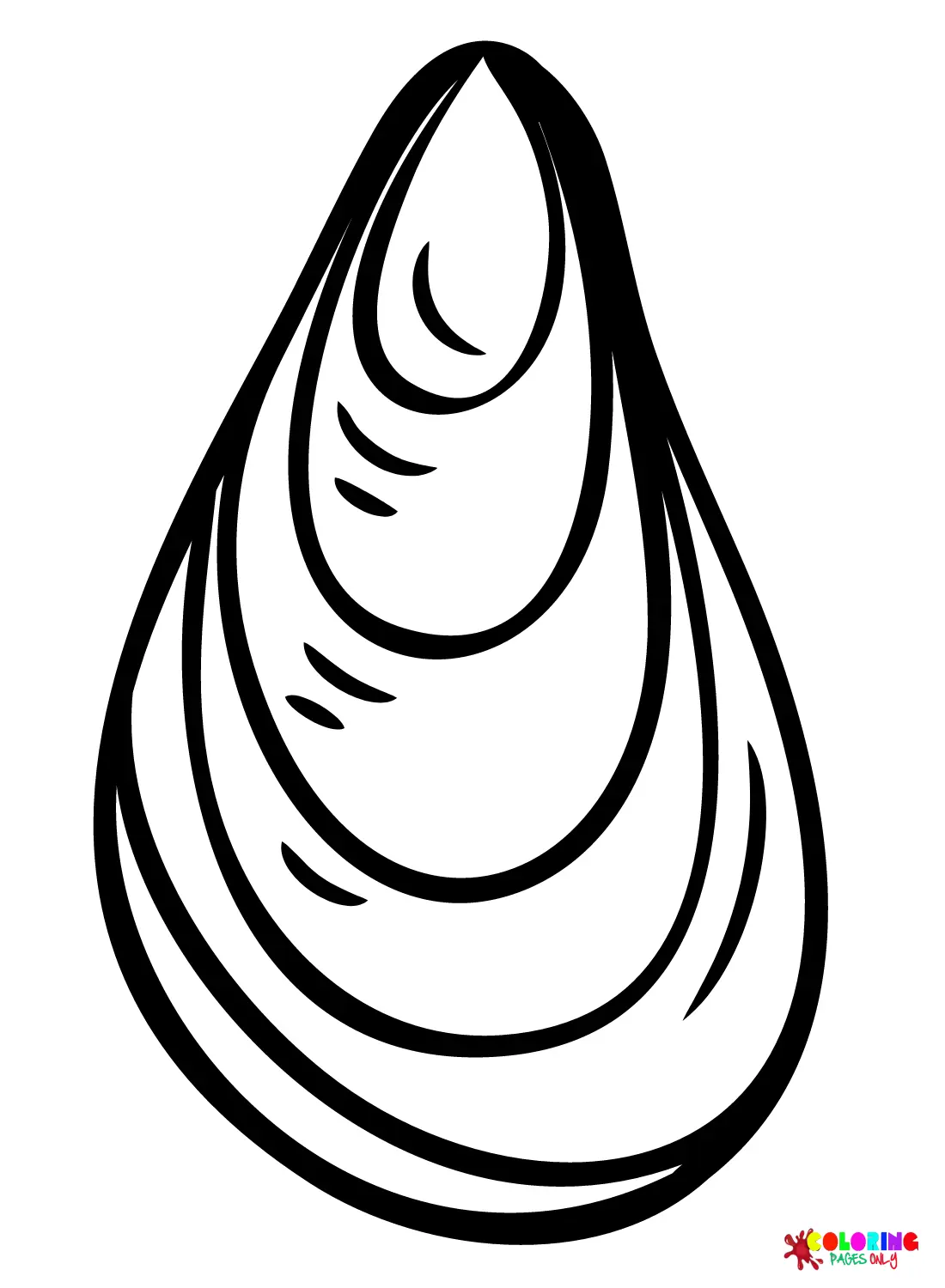 Mussels Coloring Pages 13