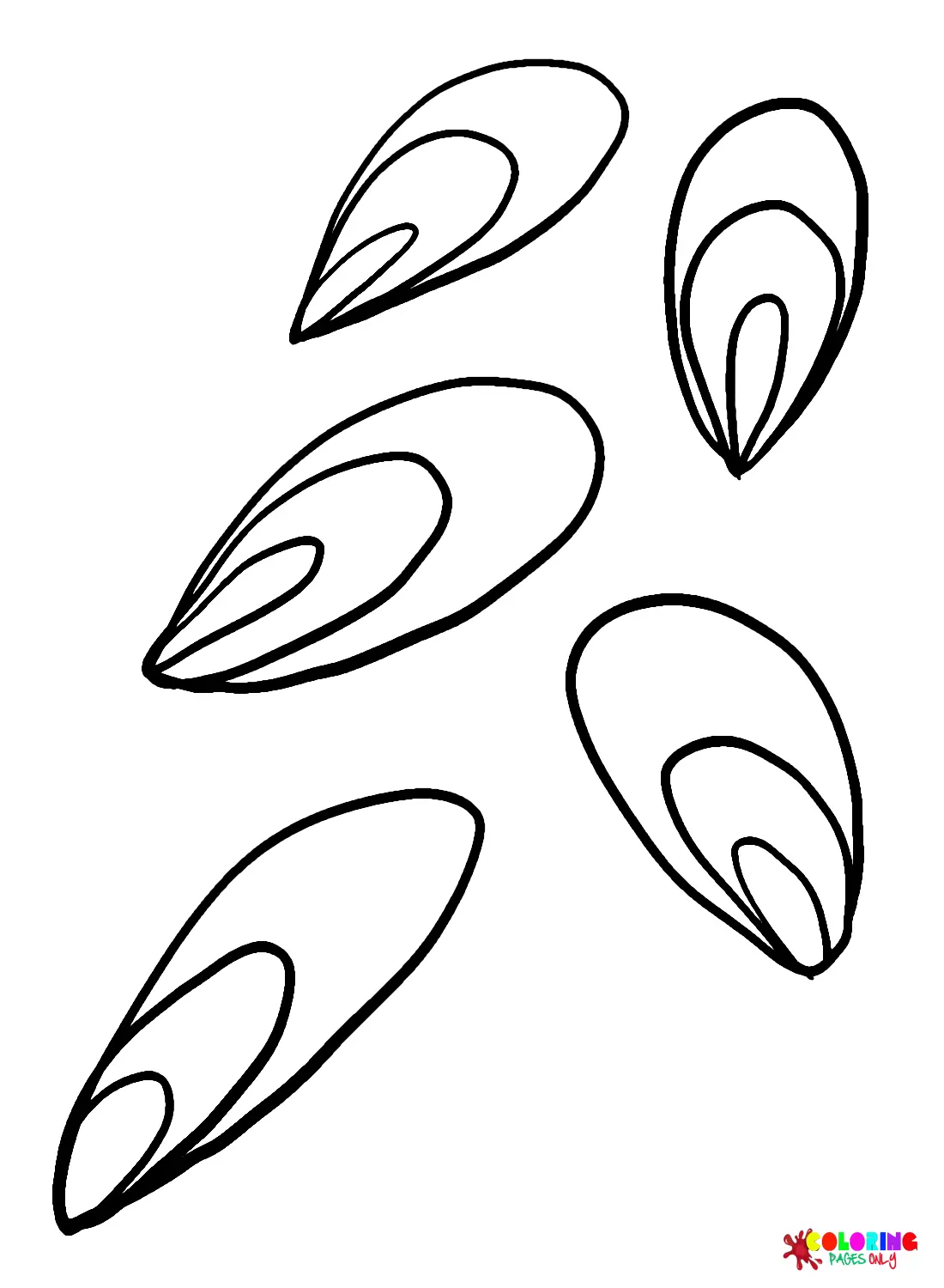 Mussels Coloring Pages 17