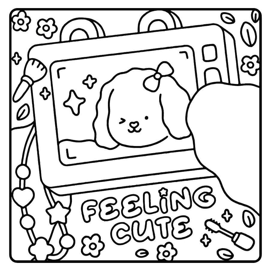 My Fuzzy Buddies Coloring Pages 22