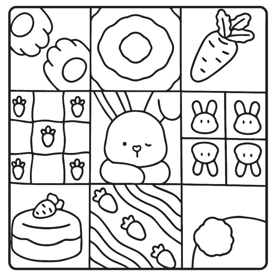 My Fuzzy Buddies Coloring Pages 25