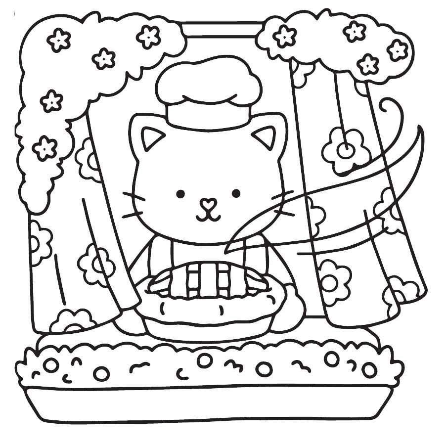 My Fuzzy Buddies Coloring Pages 31