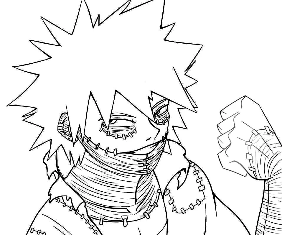 My Hero Academia Coloring Pages 7