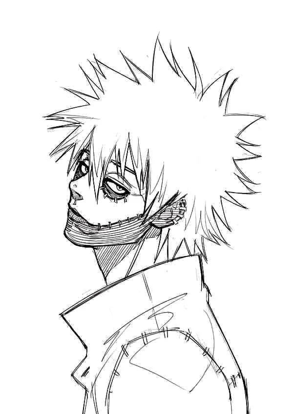 My Hero Academia Coloring Pages 9