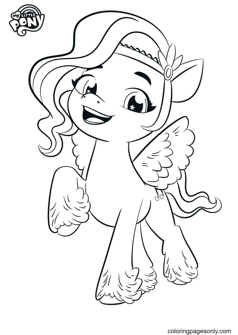 Mein kleines Pony Eine neue Generation Ausmalbilder 10