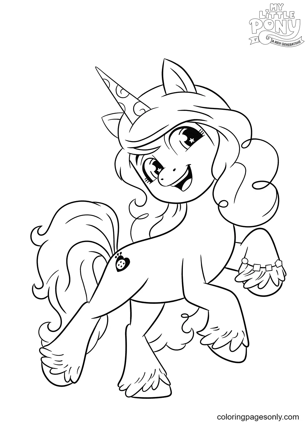 Mein kleines Pony Eine neue Generation Ausmalbilder 18