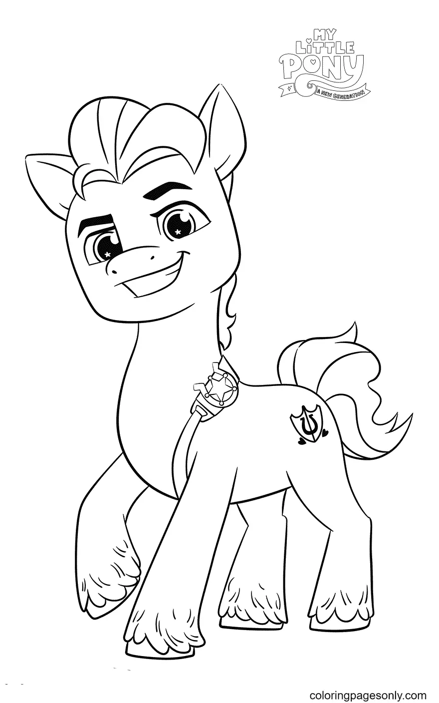 Mein kleines Pony Eine neue Generation Ausmalbilder 19