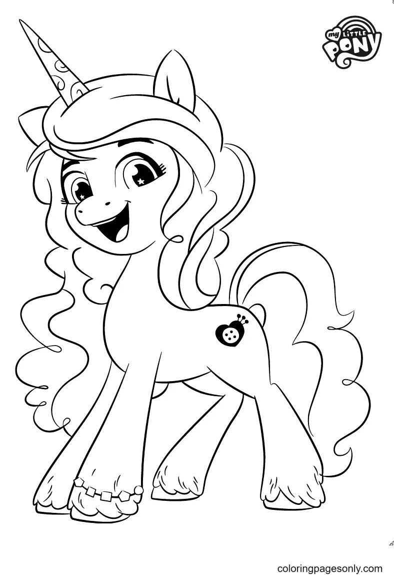 Mein kleines Pony Eine neue Generation Ausmalbilder 2