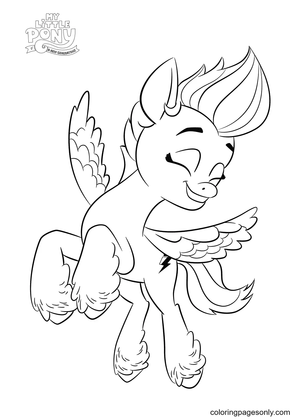Mein kleines Pony Eine neue Generation Ausmalbilder 21