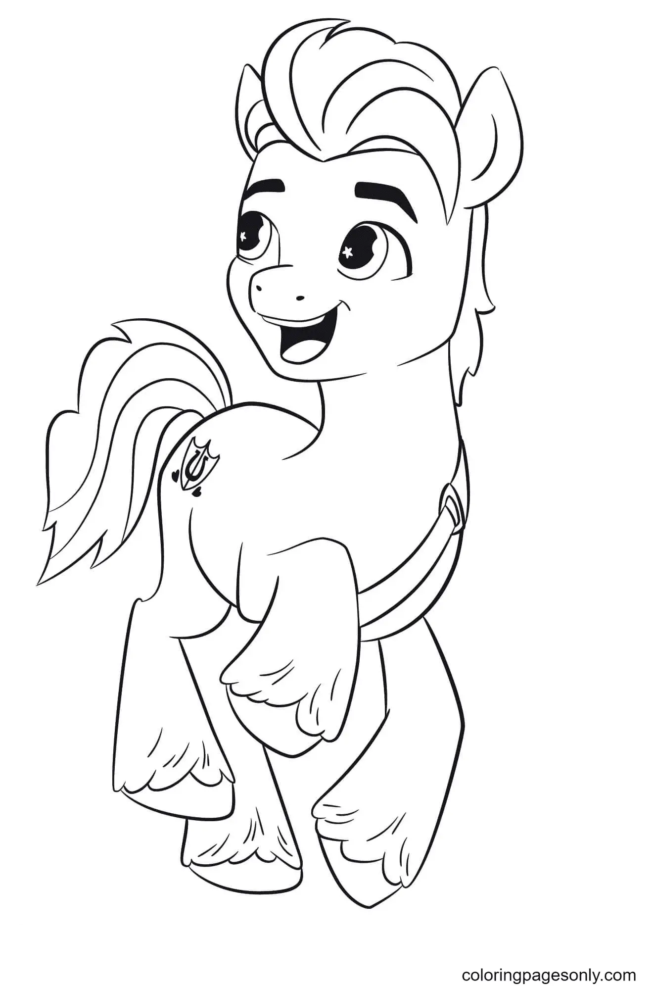 Mein kleines Pony Eine neue Generation Ausmalbilder 23