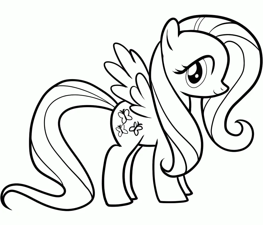 Mi Pequeno Pony Para Colorear 22