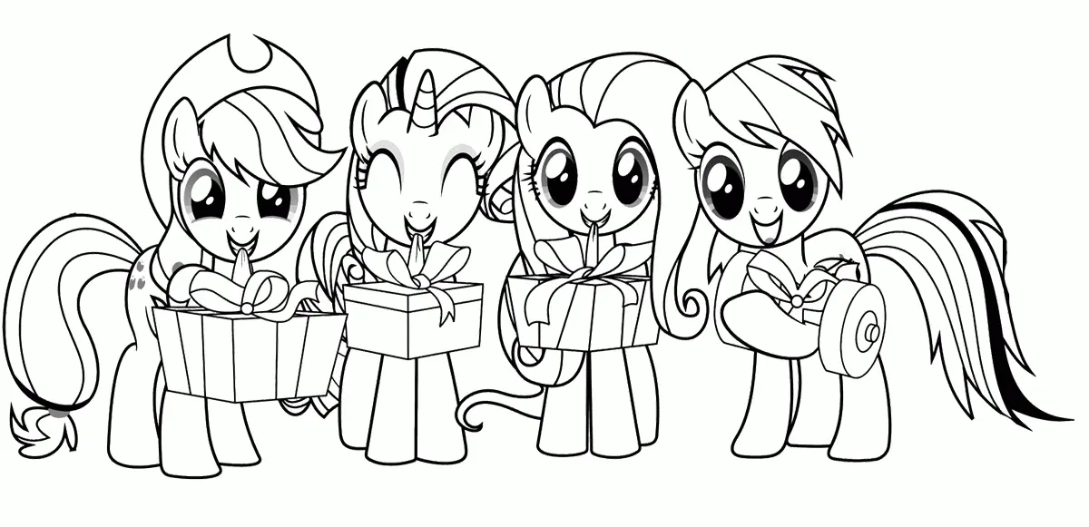 Mi Pequeno Pony Para Colorear 26