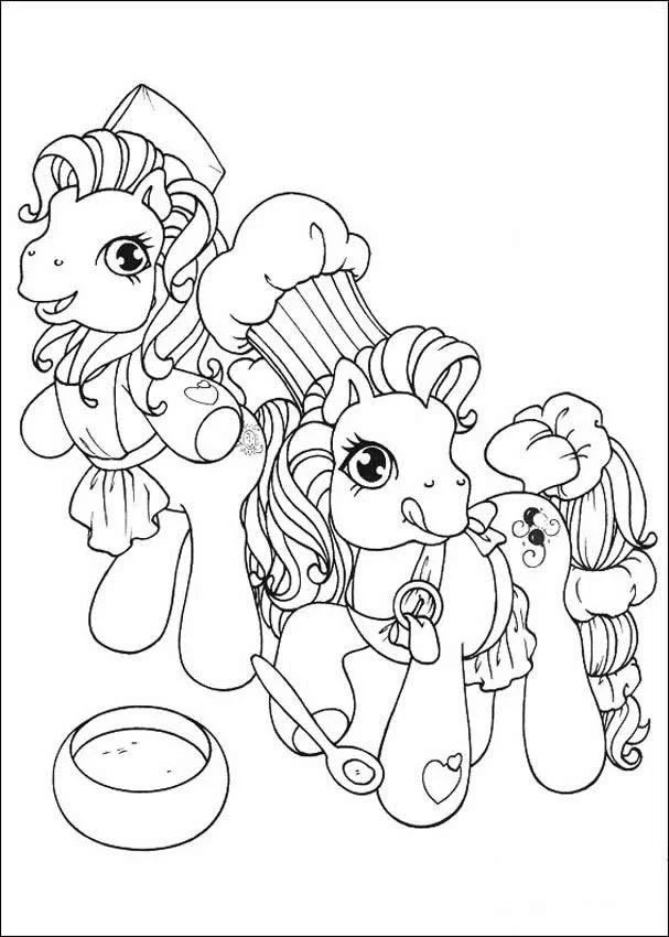 Mi Pequeno Pony Para Colorear 34