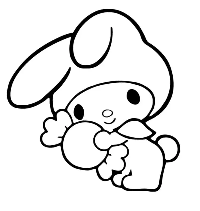 My Melody Para Colorear 42